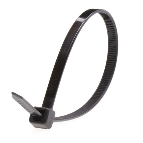 NSI PowerGRP 18”, Black Super Heavy-Duty 175lb Cable Ties, 50 Pack