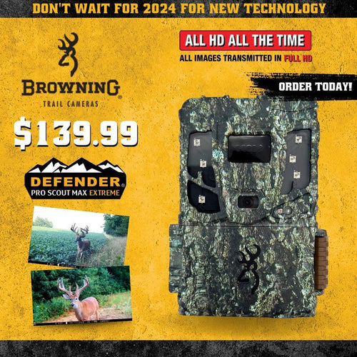 Browning Defender Pro Scout Max Extreme HD W/ All HD All The Time Technology