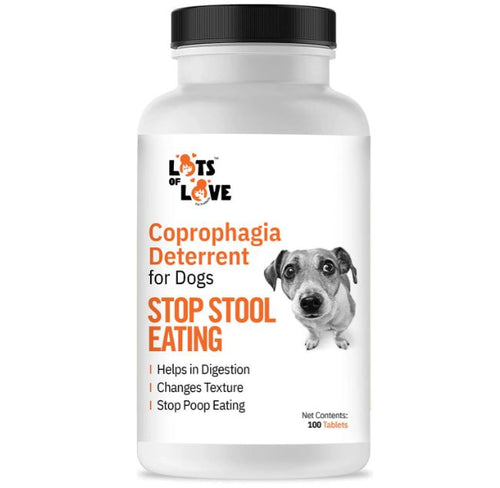Lots of Love Stop Stool Eating Coprophagia Deterrent for Dogs