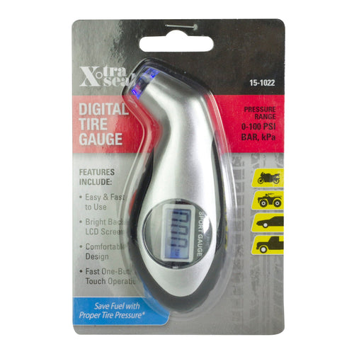 Xtra Seal Digital Sport Tire Gauge