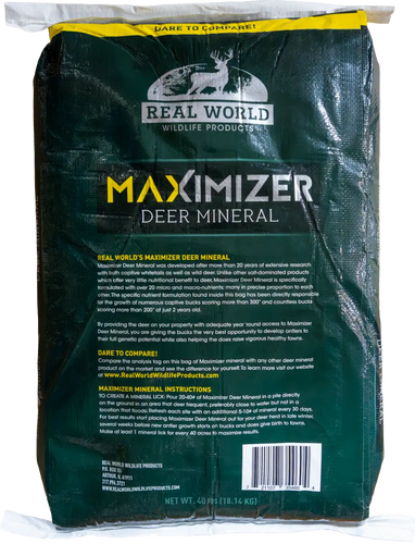 Real World Wildlife Products RWWP Maximizer Mineral