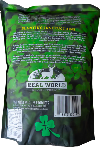 Real World Wildlife Products Clover & Chicory Blend