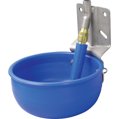 SMB Round Plastic Water Bowl, Super Flow