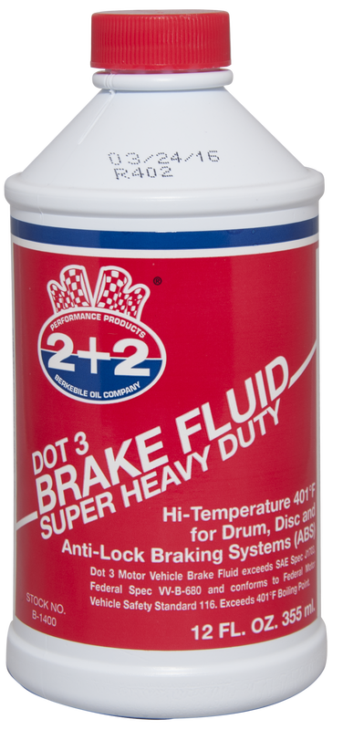 The Berkebile Oil Company DOT 3 Brake Fluid