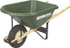 Scenic Road Wheelbarrow 4-Ply Knobby Tire High Density Polyethylene