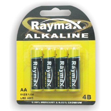 Raymax 4 Pack AA Batteries
