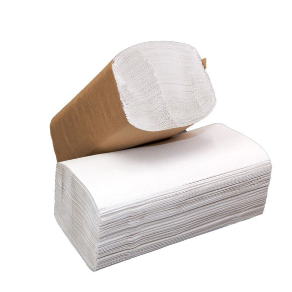 NPS Response® White Single-Fold Towel