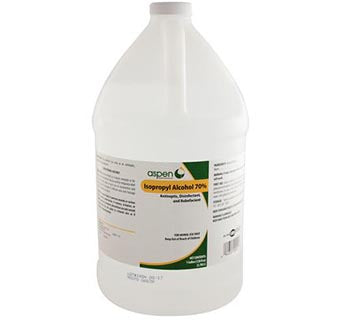 Aspen Alcohol Isopropyl 70% Gallon 4 Count